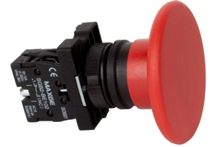 40mm Mushroom (Spring Return)