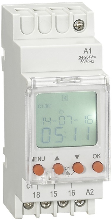 Reletek RD-TPM1 Timer Digital Annual Astro 2M 1CO